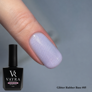 Цветна база Glitter Rubber Base #05