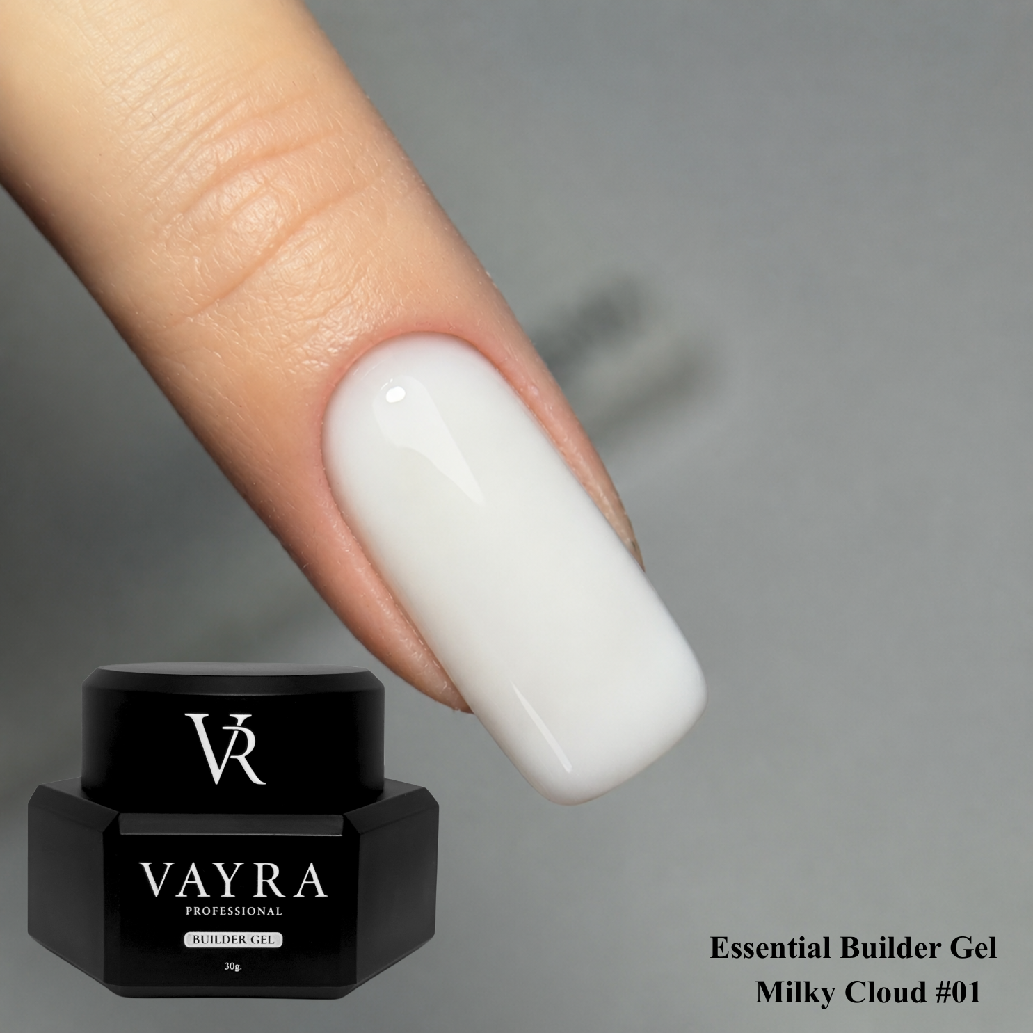 Essential Builder Gel - Milky Cloud #01, 30 гр.