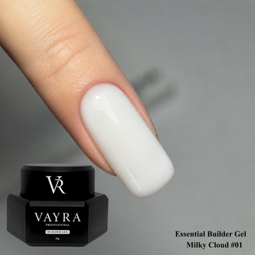 Essential Builder Gel - Milky Cloud #01, 30 гр.