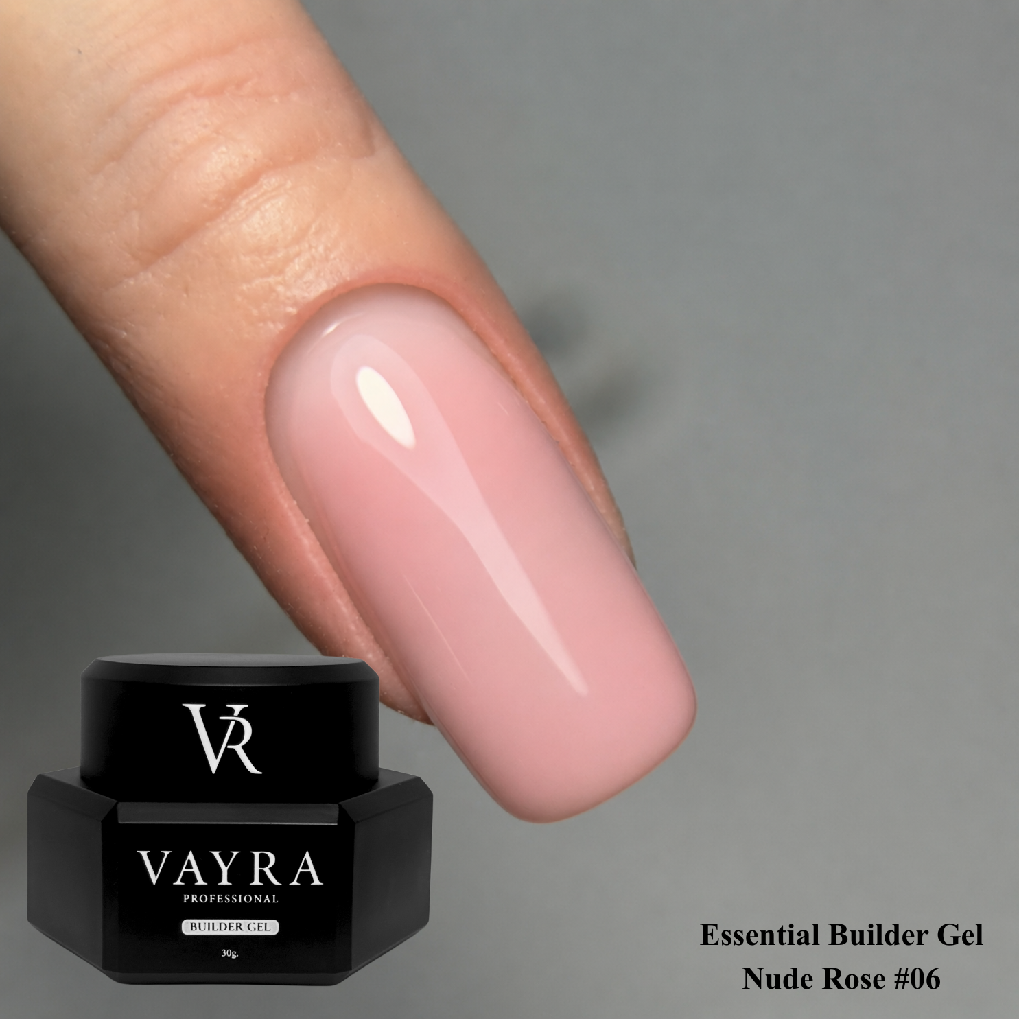 Essential Builder Gel - Nude Rose #06, 30 гр.