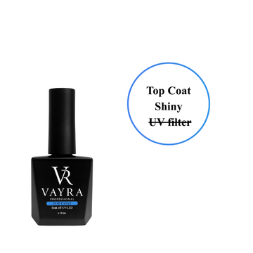 Top Coat Shiny - без UV филтър
