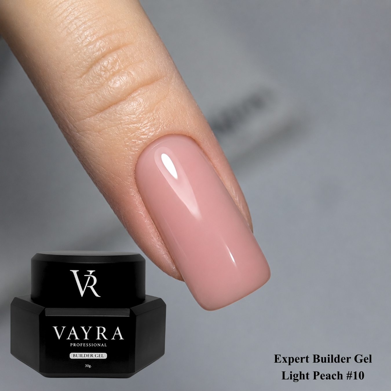 Expert Builder Gel - Light Peach #10, 30 гр.