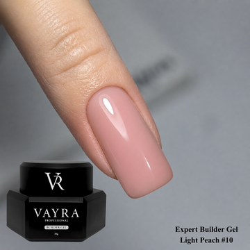 Expert Builder Gel - Light Peach #10, 30 гр.