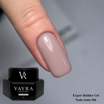 Expert Builder Gel - Nude Satin #06, 30 гр.