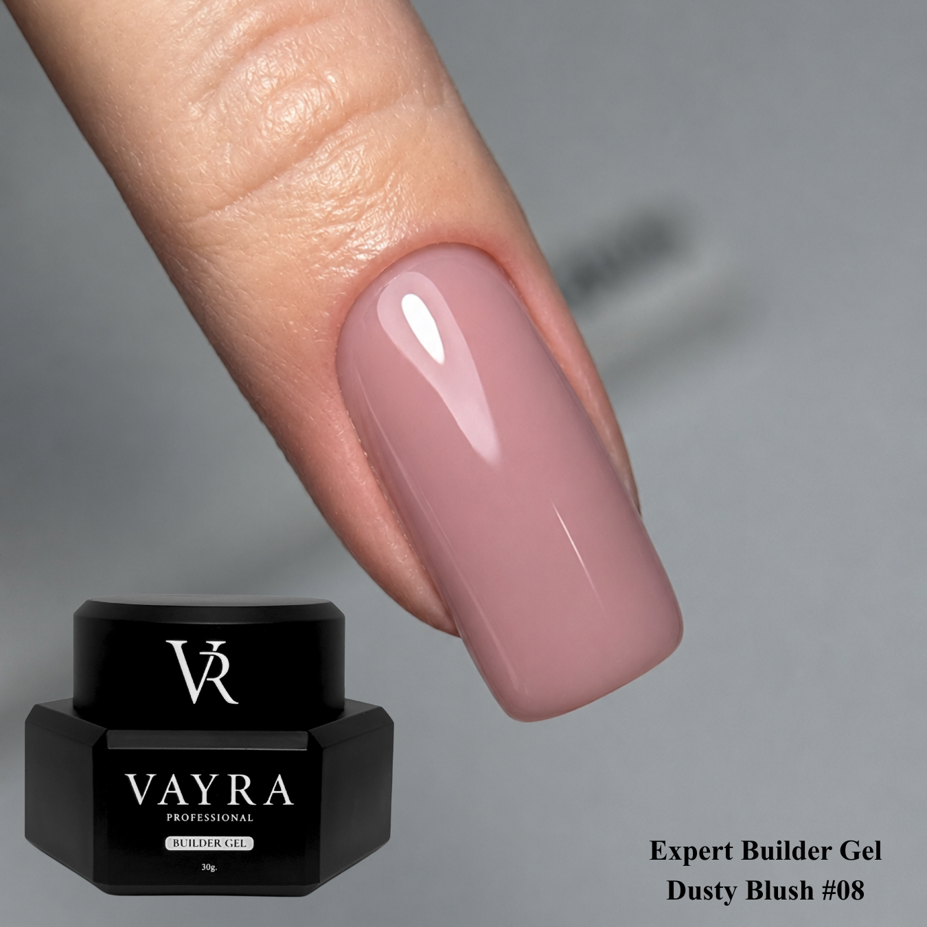 Expert Builder Gel - Dusty Blush #08, 30 гр.