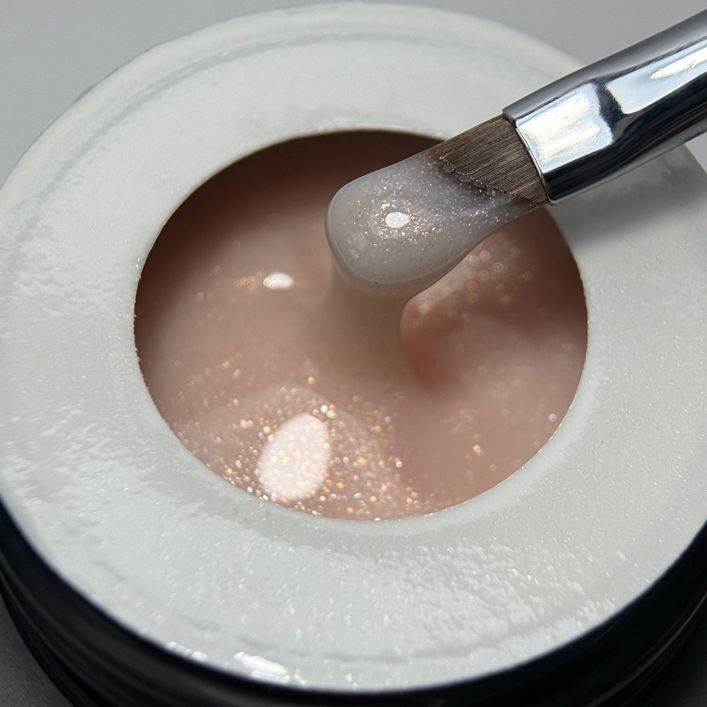Glitter Builder Gel - Champagne Glow #02, 30 гр.