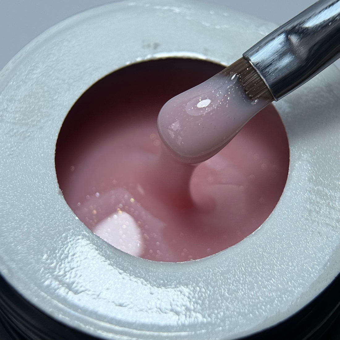 Glitter Builder Gel - Soft Rose Glow #03, 30 гр.