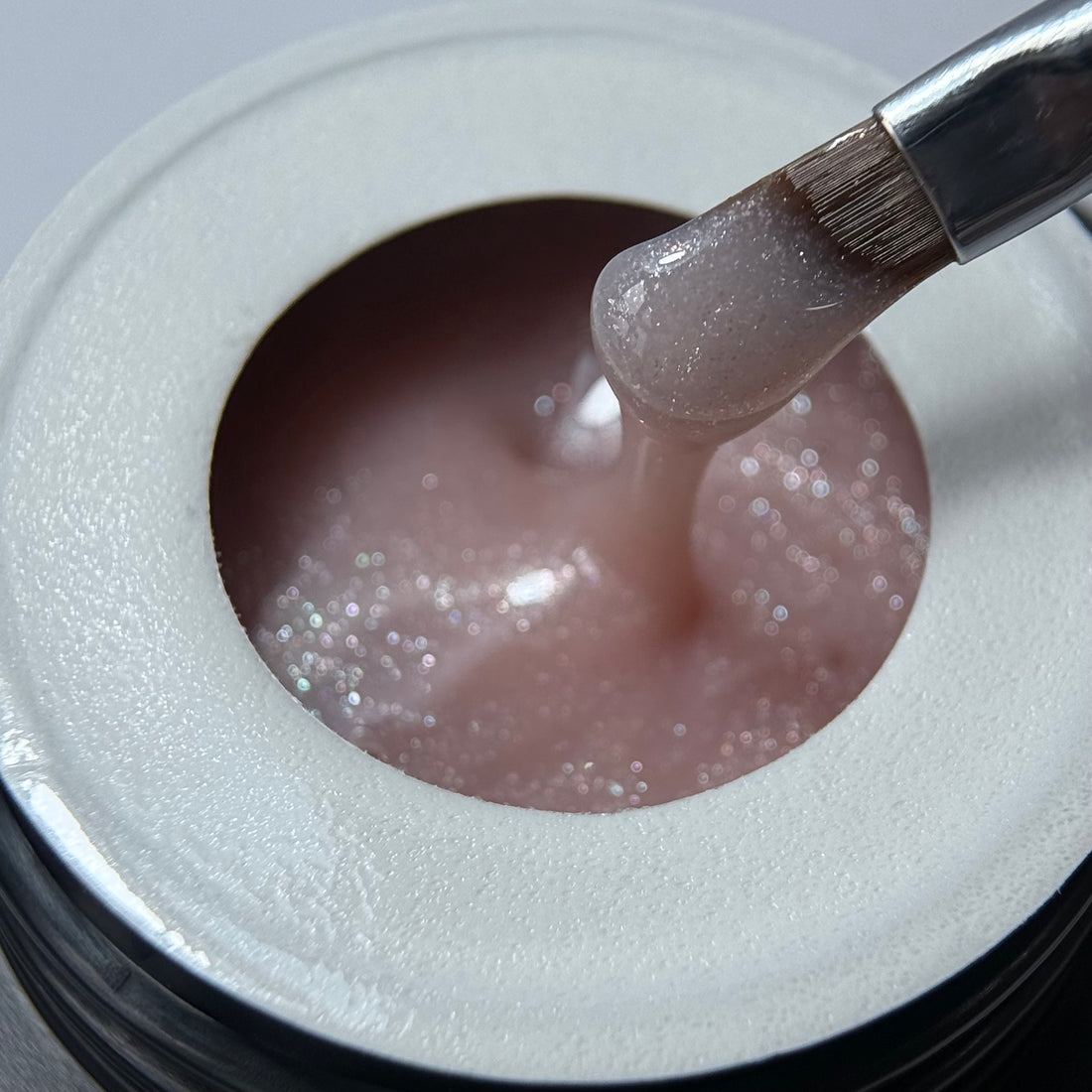 Glitter Builder Gel - Bronze Glow #04, 30 гр.