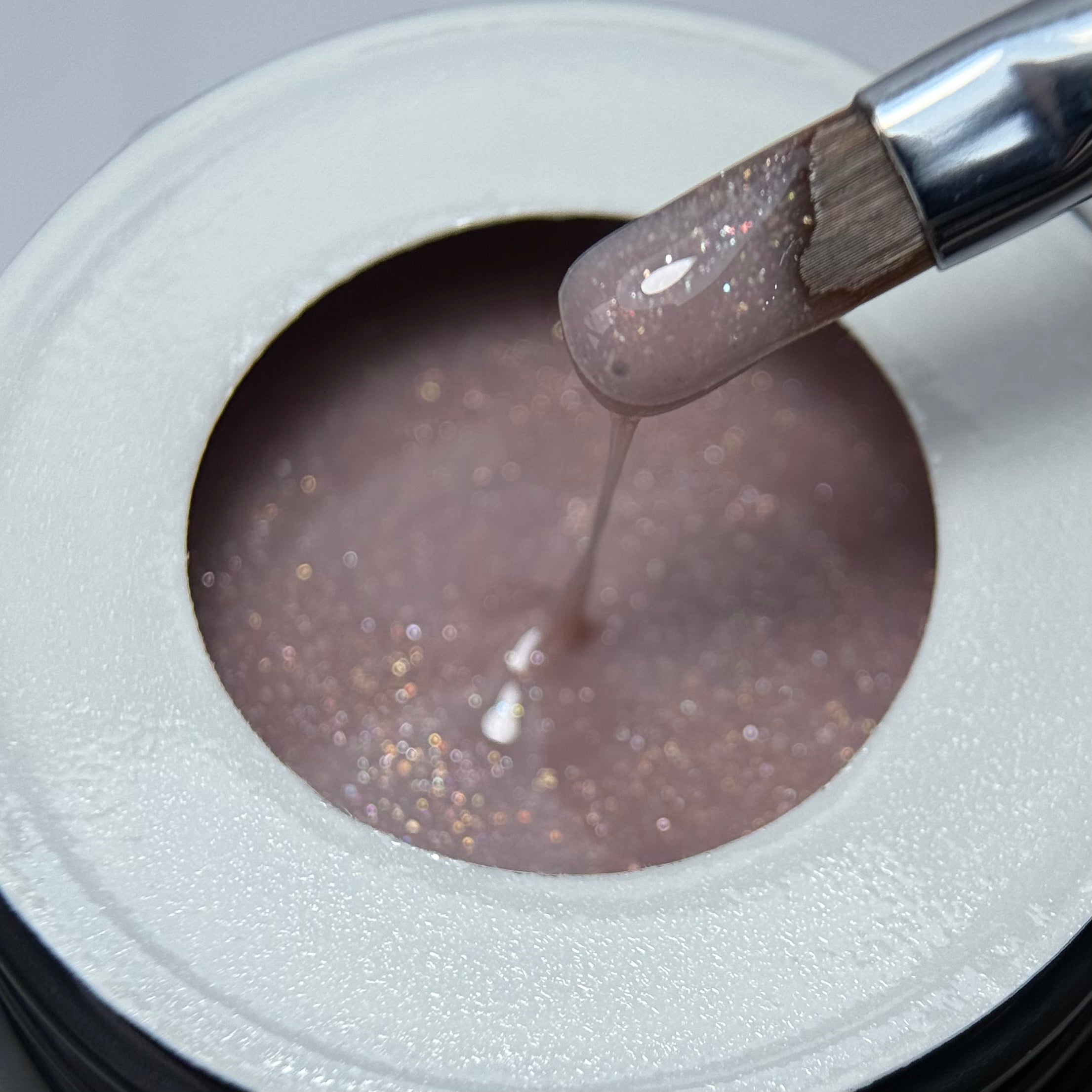 Glitter Builder Gel - Mocha Glow #06, 30 гр.