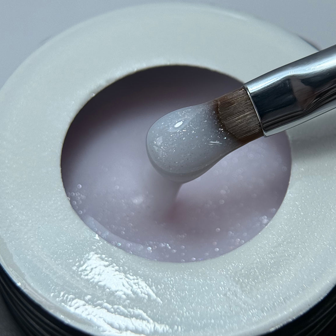 Glitter Builder Gel - Icy Pearl Glow #07, 30 гр.