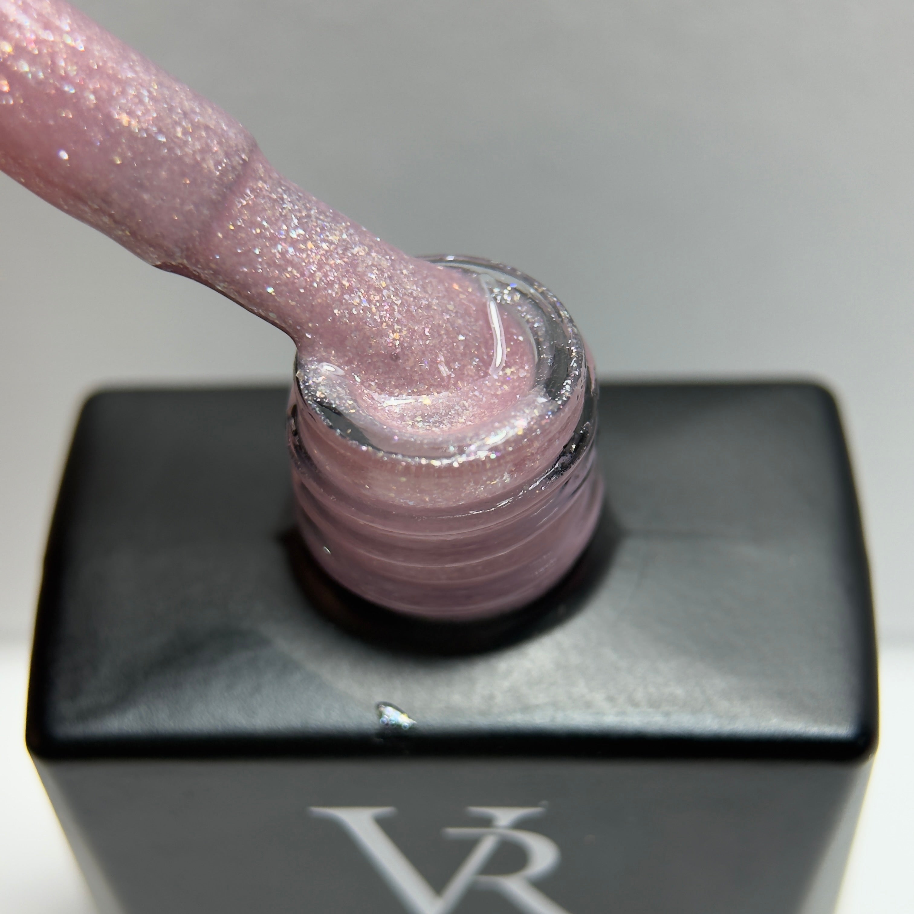 Цветна база Glitter Rubber Base #08