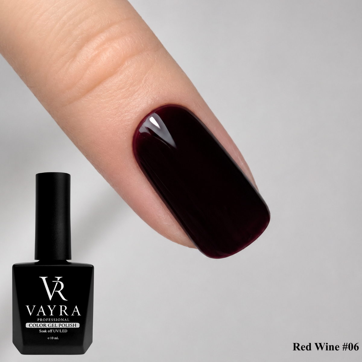 Гел лак Wine Red #06
